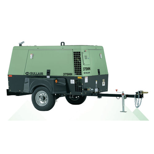 Rotationskompressor - 375 HH  - SULLAIR - Luft / mit Dieselmotor / mobil