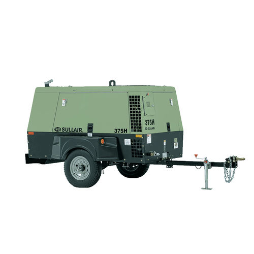 Schraubenkompressor - 375 H series - SULLAIR - Luft / mit Dieselmotor / mobil