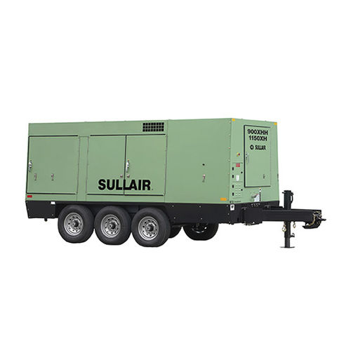 Rotationskompressor - 900XHH/1150XH - SULLAIR - Luft / mit Dieselmotor / mobil