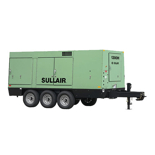 Rotationskompressor - 1300H - SULLAIR - Luft / mit Dieselmotor / mobil