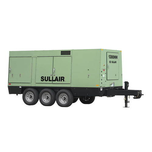 Rotationskompressor - 1300HH - SULLAIR - Luft / mit Dieselmotor / mobil