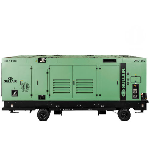 Rotationskompressor - OFD1550 - SULLAIR - Luft / dieselbetrieben / mobil