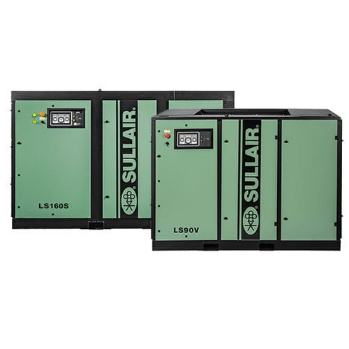 Rotationskompressor - LS series - SULLAIR - Luft / mit Elektromotor / stationär
