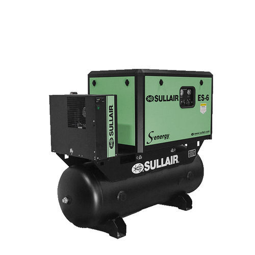 Rotationskompressor - ES-6 S-energy® - SULLAIR - Luft / mit Elektromotor / stationär