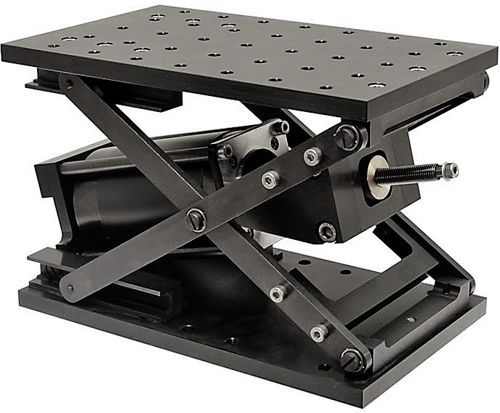 Vertikaler Positioniertisch - EKSMA Optics - motorisiert / 1-Achs