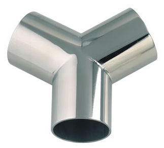 Pneumatischer Anschluss - 504 series - Morsello Inox srl - Einschraub / Y-förmig / Edelstahl