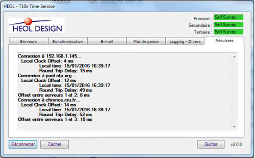Projektentwicklungssoftware - heol design - Server / zur Stundensynchronisierung / Windows