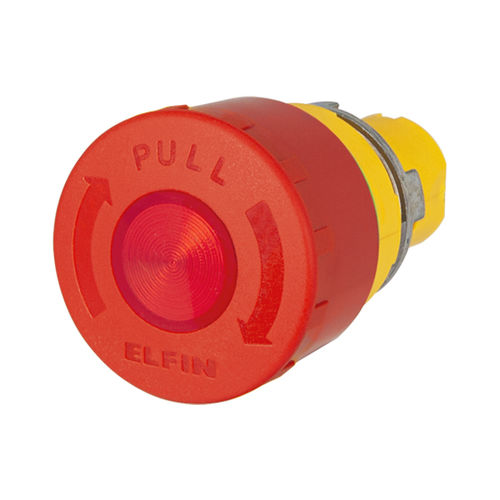 Notausschalter-Drucktaster - 020PTFALR - New Elfin - Pilz / IK 03 / IP66