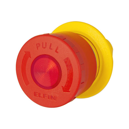 Notausschalter-Drucktaster - 020PTFALR4 - New Elfin - Pilz / IK 03 / IP66