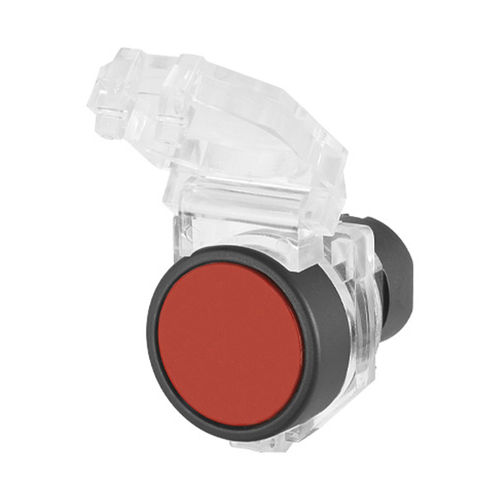 Unbeleuchtet-Drucktaster - 020PPIRPP - New Elfin - IK 03 / IP66 / Polycarbonat