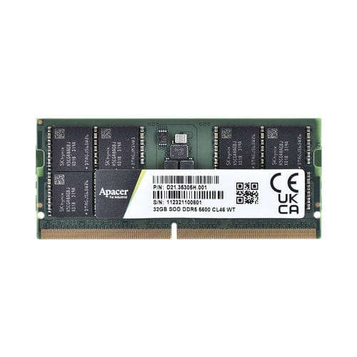 SO-DIMM-Speichermodul - Apacer Technology B.V. - DDR5 / Industrie