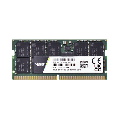 SDRAM-Speichermodul - Apacer Technology B.V. - DDR5 / ECC / Industrie