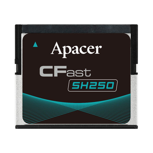 Flash-Speicherkarte - SH250-CFast - Apacer Technology B.V. - 64 GB / 128 GB / 256 GB