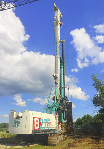 Multifunktions-Bohrgerät - B275 XP-2 - CASAGRANDE - Foundation Division - Pfahl / für Schlitzwände / auf Raupen