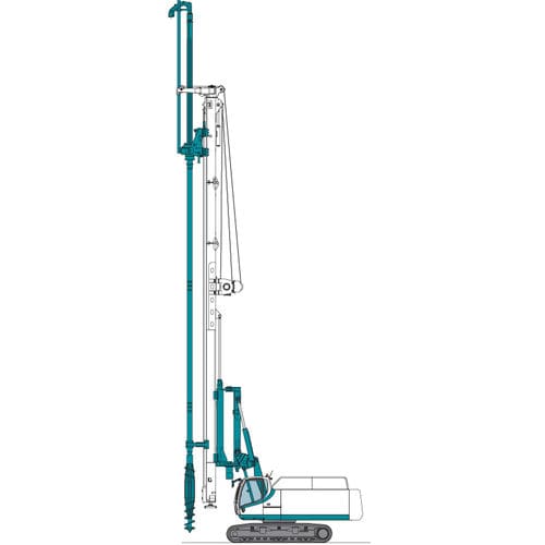 Bohrgerät für Schlitzwände - CASAGRANDE - Foundation Division - drehbar / hydraulisch