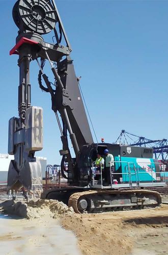 Bohrgerät für Schlitzwände - KRC 2 HD - B200 XP-2 - CASAGRANDE - Foundation Division - drehbar / hydraulisch / für Baustellen