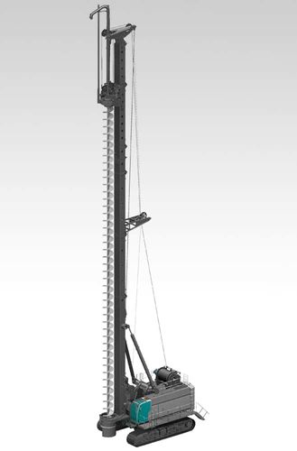 Bohrgerät / Schneckenortbeton-Verfahren SOB - B470 XP-2 - CASAGRANDE - Foundation Division - Multifunktion / Pfahl / für Tiefbohrung