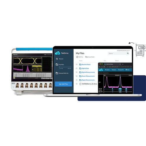 Software zur Verwaltung von technischen Daten - TekDrive - Tektronix - Engineering / Automatisierung / für Test