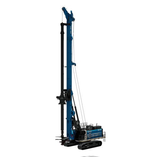 Bohrgerät / Schneckenortbeton-Verfahren SOB - SR-95 Blue-Tech - SOILMEC S.P.A. - zur Bodenuntersuchung / Pfahl / für Tiefbohrung