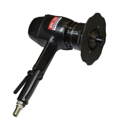 Pneumatische Kantenfräsmaschine - BM-18A - Promotech - tragbar / Radius / für seitliche Anwendung