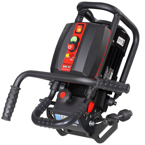 Tragbare Kantenfräsmaschine - BM-21 - Promotech - für Blech / für Rohrenden / Blech