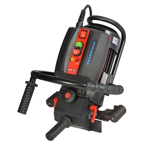 Elektrische Kantenfräsmaschine - BM-20plus - Promotech - tragbar / für die Blechbearbeitung / für Rohrenden