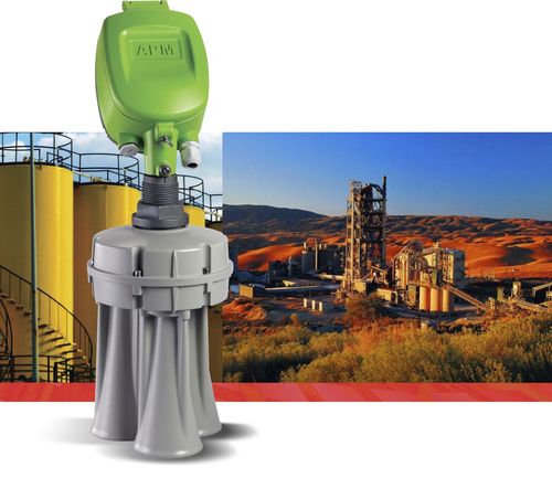 Akustischer Füllstand- und Volumensensor - 3DLevelScanner HT - APM Automation Solutions Ltd. - für Feststoffe / für hohe Temperaturen