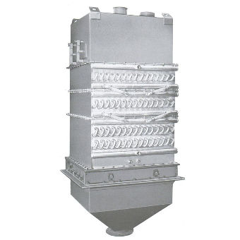 Granulatkühler - Reflux   - KLEIN - für Industrieanwendungen / kompakt / Wasserkondensation