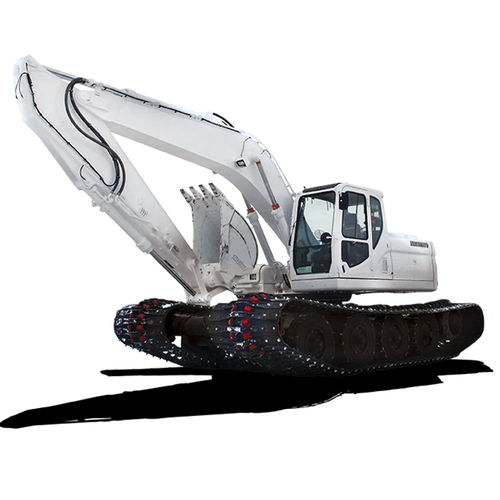 Mittelgroßer Bagger - Husky 4 - Foremost Industries LP - auf Raupen / Tier 4 Final