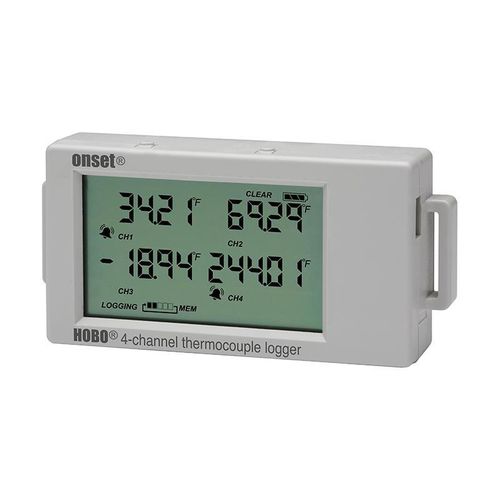 Temperatur-Datenlogger - HOBO UX120 - ONSET - USB / mit LCD-Display / für Thermoelement