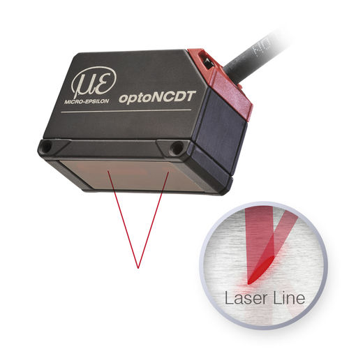 Linearer Wegaufnehmer - optoNCDT 1420LL - MICRO-EPSILON - kontaktlos / optisch / Laser-Triangulation