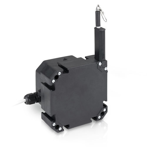 Seilzug-Wegaufnehmer - wireSENSOR WPS-K100 - MICRO-EPSILON - mit Potentiometer / CANopen / mit Digitalausgang