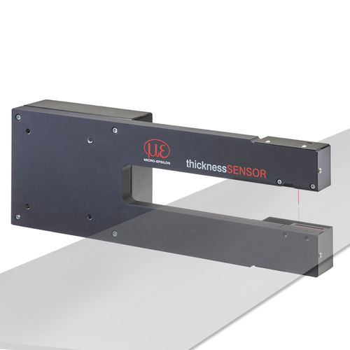 Dickenmessgerät - thicknessSENSOR  - MICRO-EPSILON - optisch / kontaktlos / Laser-Triangulation