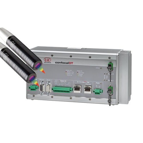Linearer Wegaufnehmer - confocalDT IFC2421/22 - MICRO-EPSILON - kontaktlos / konfokal chromatisch / EtherCAT