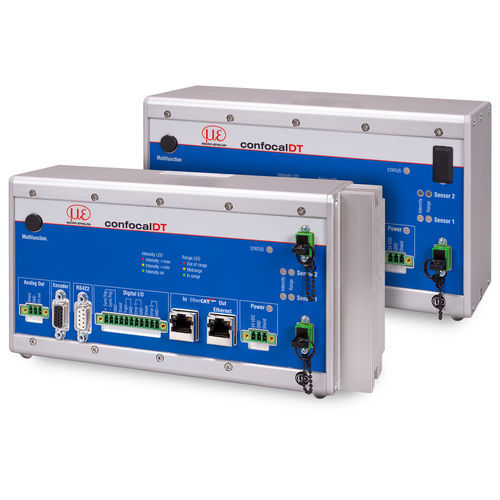 Linearer Wegaufnehmer - confocalDT IFC2465/66 - MICRO-EPSILON - kontaktlos / konfokal chromatisch / EtherCAT