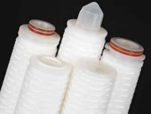 Wasserfilterpatrone - Vinofil™ - Porvair - für Lösungsmittel / zur Mikrofiltrierung / Polypropylen