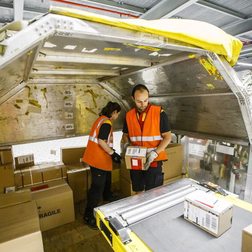 Entladungssystem für Päckchen - ULDs - VANDERLANDE - für Säcke