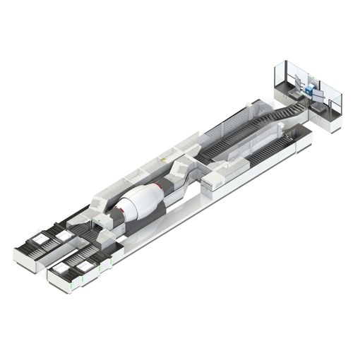Kontrollsystem für Flughafen - PAX MX2 - VANDERLANDE - für Förderanlagen / für Gepäck / automatisch
