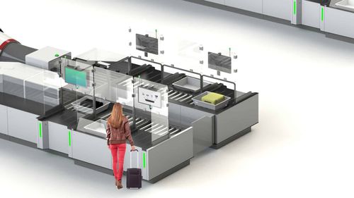 Kontrollsystem für Flughafen - PAX Divest - VANDERLANDE - Schutz / autonom