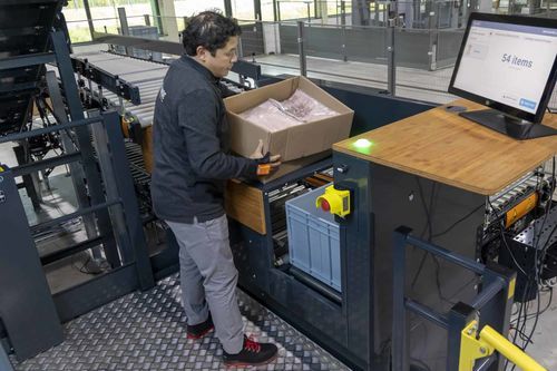 Inspektionsarbeitsplatz - VANDERLANDE - Wäge / Industrie / ergonomisch