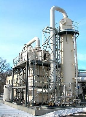 Nass-Gaswäscher - 5000 series - bionomicind - für Stickstoffoxid