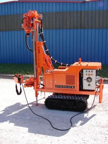 Kleinbohrgerät - MINISTEN - Stenuick International - auf Raupen / drehbar / hydraulisch