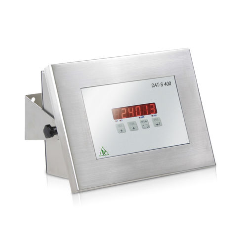 Digitaler Wägeindikator - DAT S 400 - Pavone sistemi - einbaufähig / IP66 / IP67