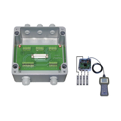 Abzweigdose für Aufbau - CGS4-C - Pavone sistemi - IP66 / Edelstahl / für Kraftsensoren
