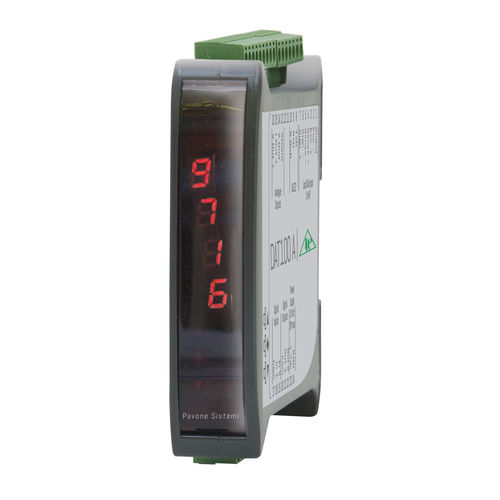 Analoger Wägetransmitter - DAT 100  - Pavone sistemi - Modbus RTU / Hutschienenmontage