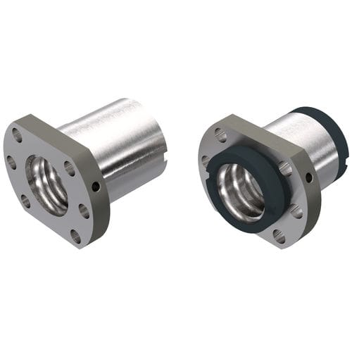 Flanschmutter - KGF-D series - NEFF-Gewindetriebe - Kugel / Stahl / für Kugelgewindespindel