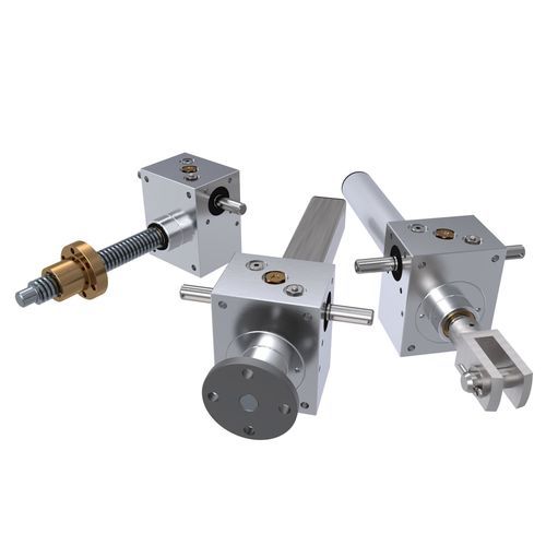 Kugelgewindespindel-Spindelhubgetriebe - MH  - NEFF-Gewindetriebe - mit Schnecke / kubisch / Metall