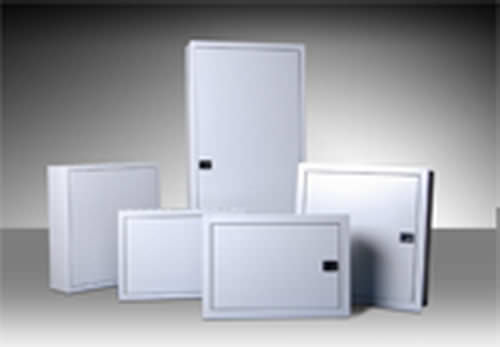 Wandmontiertes Gehäuse - RoHS, CE, IP54, TUV, IK10 | AS/AE - ZHEJIANG TIANQI ELECTRIC CO.,LTD - rechteckig / Stahl / für Telefon