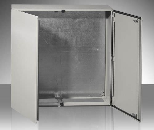 Wandmontiertes Gehäuse - ROHS, CE, IP55, TUV, IK 10 max. 1000 x 1200 x 400 mm | STD - ZHEJIANG TIANQI ELECTRIC CO.,LTD - modular / Stahl / doppeltürig