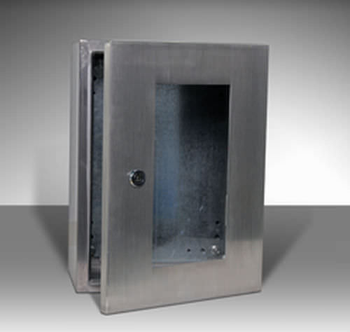Gehäuse für Wandmontage - ROHS, CE, IP66, TUV, IK 10, AISI 304L / AISI 316L  | STXP  - ZHEJIANG TIANQI ELECTRIC CO.,LTD - rechteckig / Edelstahl